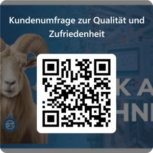 QRCode für Kundenumfrage zur Qualität und Zufriedenheit Kundenumfrage zur Qualität und Zufriedenheit