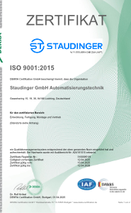 Zertifikat ISO 9001_2015 Zertifikat ISO 9001_2015